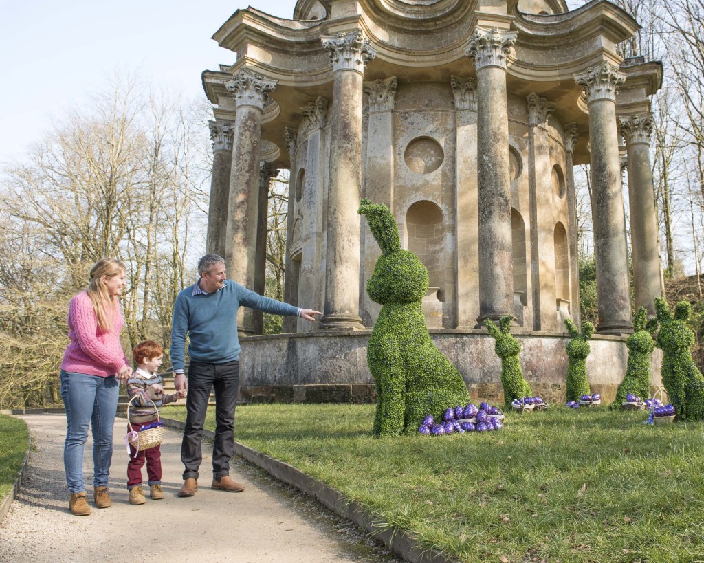 National Trust unveils show-stopping giant topiary Easter Bunny