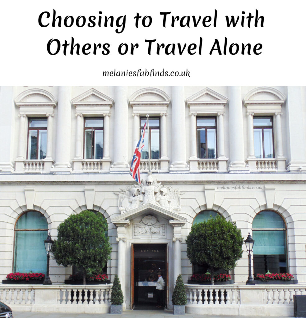 Choosing to Travel with Others or Travel Alone