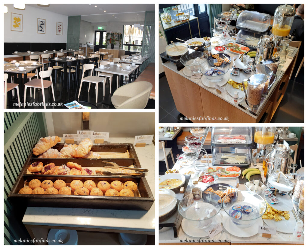 Breakfast at La Suite West Hotel London