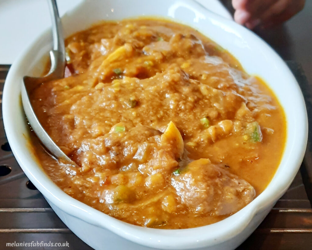 The India Grill Mutton Dansak